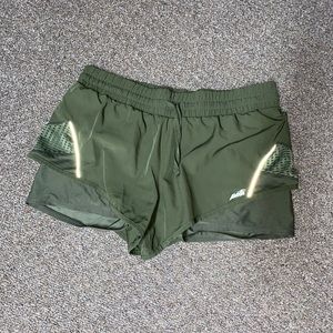 Olive green shorts